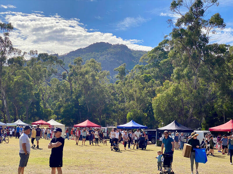 Halls Gap Market - Happy Wanderer Resort Wartook